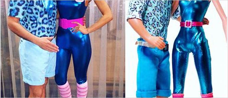 Barbie and ken costumes